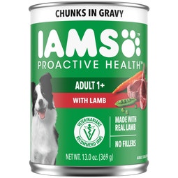 IAMS™ ADULT LAMB CHUNKS IN GRAVY image