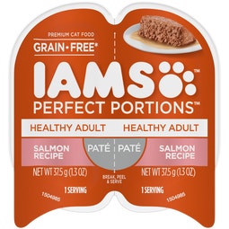 IAMS™ PERFECT PORTIONS™ HEALTHY ADULT PATÉ - SALMON RECIPE image