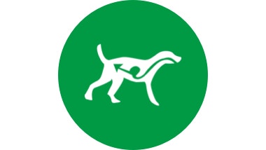 green icon of a dog