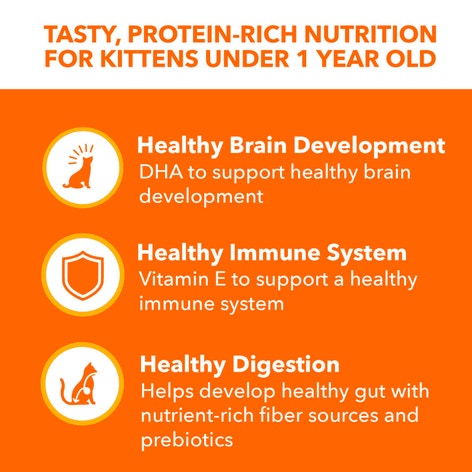 IAMS™ PERFECT PORTIONS™ HEALTHY KITTEN CUTS IN GRAVY - CHICKEN RECIPE image 1