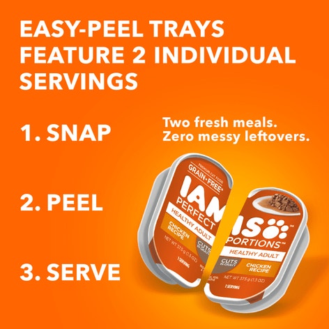 IAMS™ PERFECT PORTIONS™ Wet Cat Food Cuts in Gravy, Variety Pack Recipe image 1