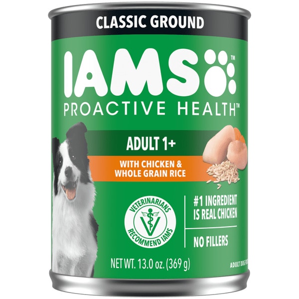 Healthy Aging Iams Chicken And Rice Canned Dog Food PROACTIVE