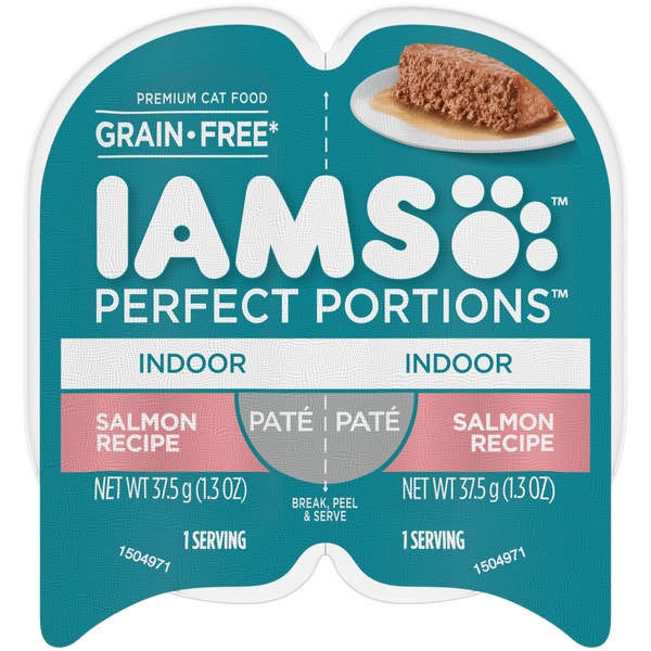IAMS™ PERFECT PORTIONS™ INDOOR PATÉ - SALMON RECIPE image 1