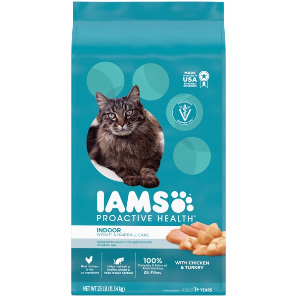 IAMS™ PROACTIVE HEALTH™ ADULT INDOOR WEIGHT & HAIRBALL CARE WITH CHICKEN & TURKEY image 1