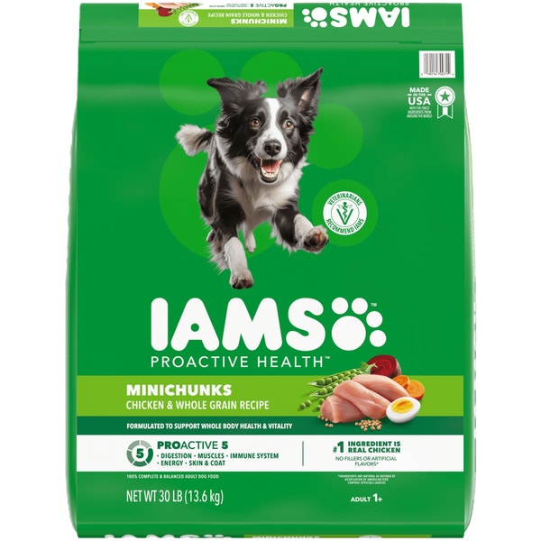 IAMS™ MINICHUNKS CHICKEN & WHOLE GRAINS image 1