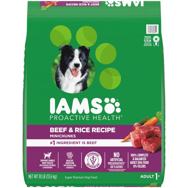 IAMS™ ADULT BEEF AND RICE image 1