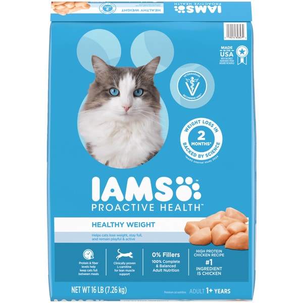 IAMS™ HEALTHY WEIGHT DRY CAT image 1