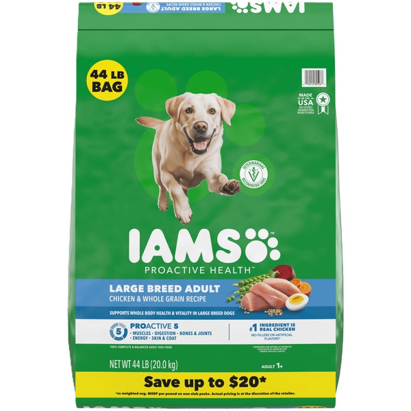 Proactive Health Large Breed Adult Chicken & Whole Grain Recipe Dry Dog Food image 1