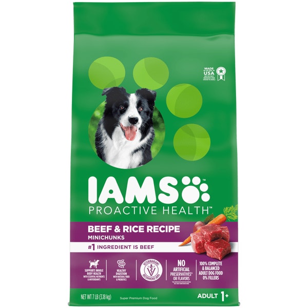 IAMS™ ADULT BEEF AND RICE image 1