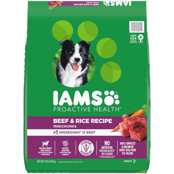 IAMS™ ADULT BEEF AND RICE image 1