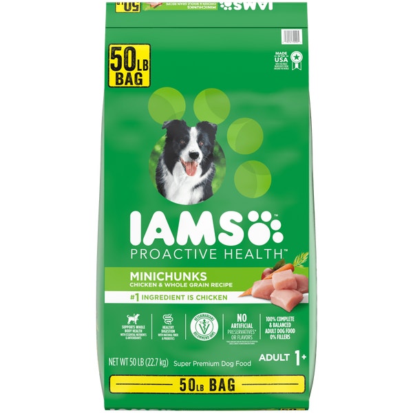 IAMS™ MINICHUNKS CHICKEN & WHOLE GRAINS image 1