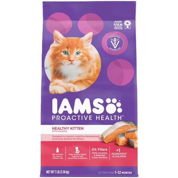 IAMS™ Proactive Health Salmon Dry Kitten Food Recipe image 1