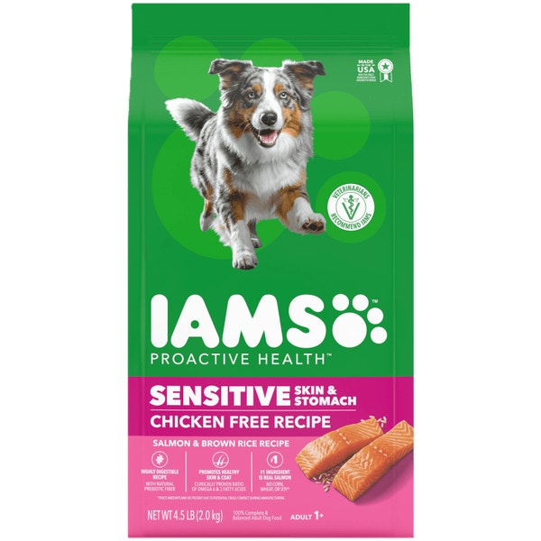 Proactive Health Sensitive Skin & Stomach Adult Dry Dog Food Salmon image 1