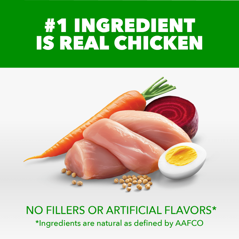 IAMS Proactive Health Small Breed Adult Chicken & Whole Grain Recipe Dry Dog Food, (4) 5 Lb Bags ingredients image