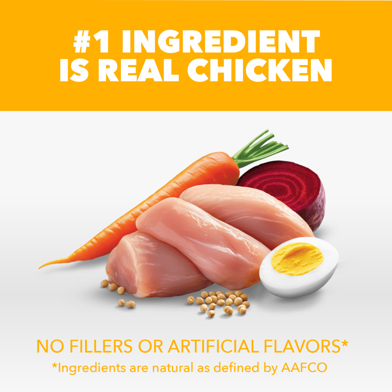 IAMS Proactive Health Dry Puppy Food Chicken, (4) 5 lb. Bags ingredients image