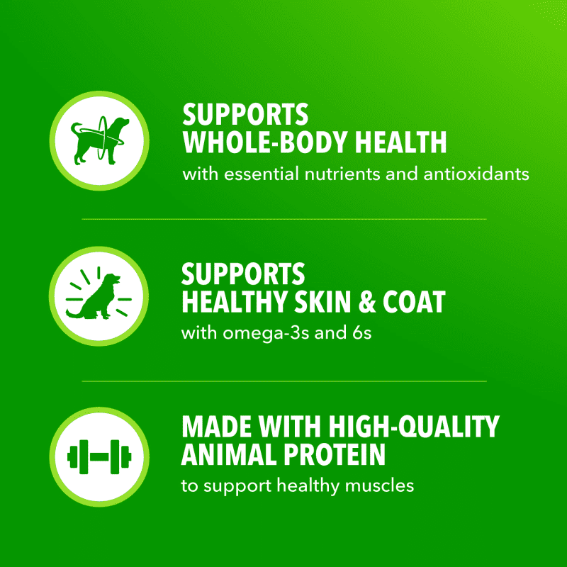 IAMS Proactive Health Adult Chicken, Peas and Carrots Recipe Wet Dog Food benefits image 2