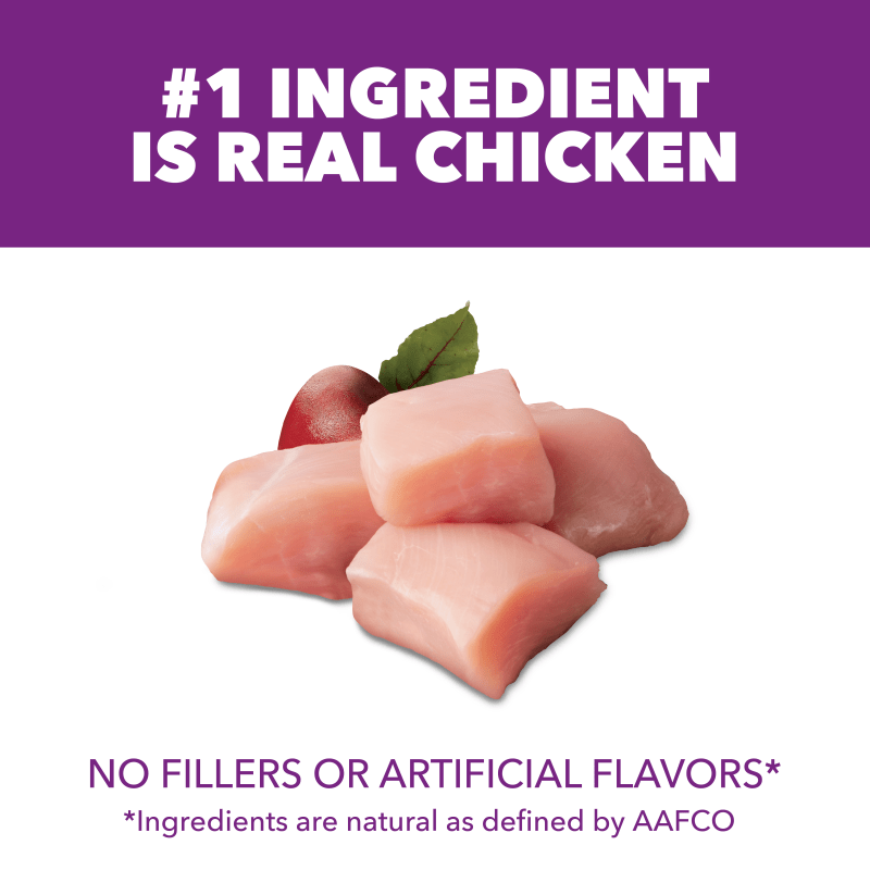 IAMS ADVANCED HEALTH Healthy Digestion Adult Dry Dog Food with Real Chicken, 4.5 lb. Bag ingredients image