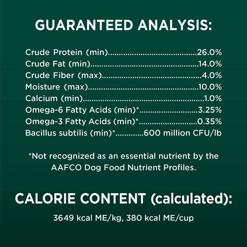 IAMS™ ADVANCED HEALTH™ HEALTHY DIGESTION guaranteed analysis image