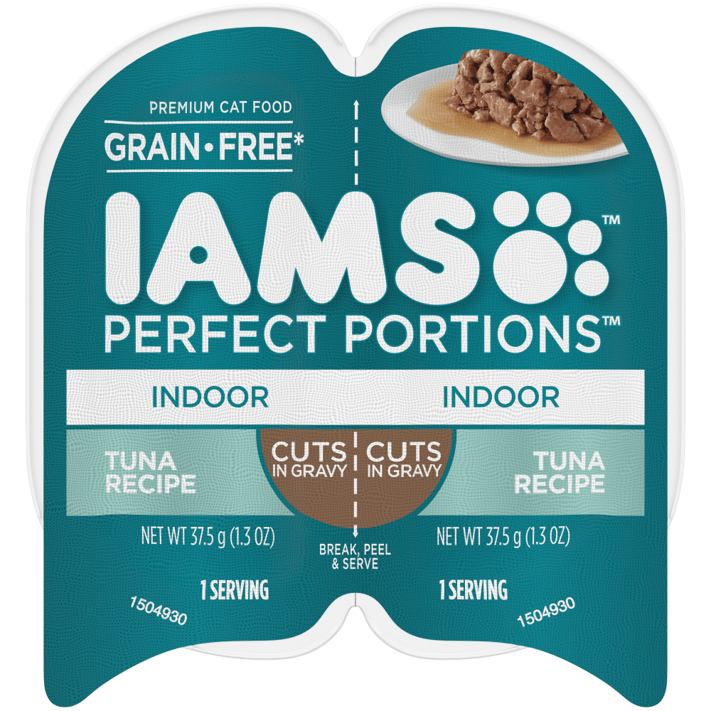 IAMS™ PERFECT PORTIONS™ INDOOR CUTS IN GRAVY - TUNA RECIPE