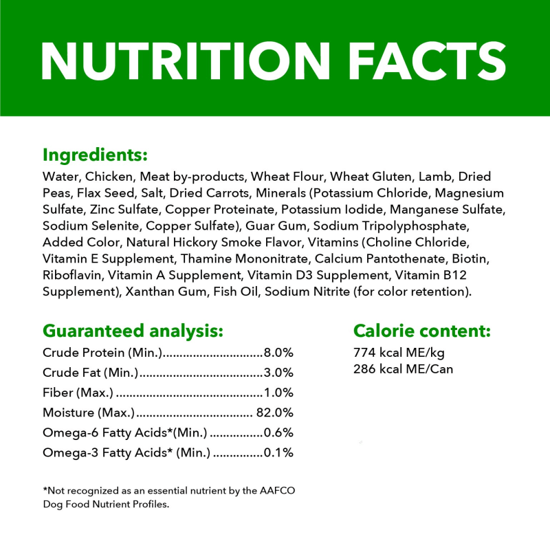 IAMS™ ADULT LAMB CHUNKS IN GRAVY ingredients image