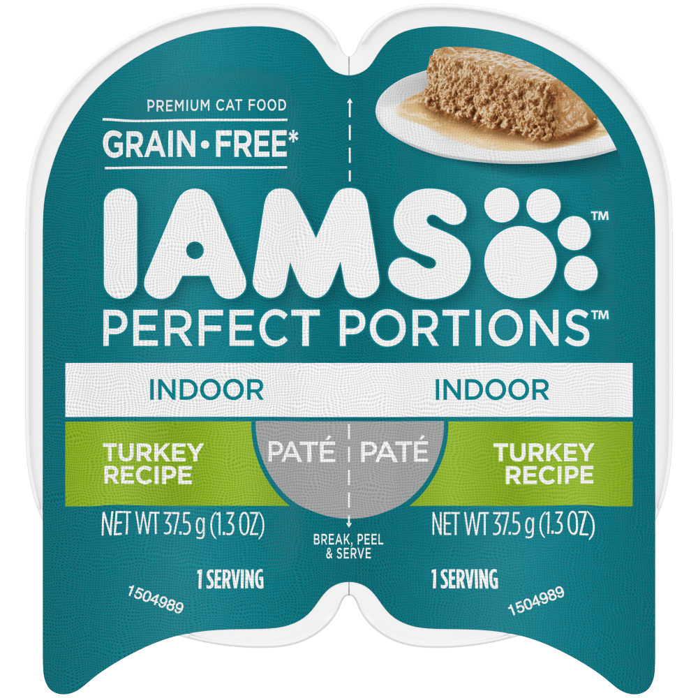 IAMS™ PERFECT PORTIONS™ INDOOR PATÉ - TURKEY RECIPE