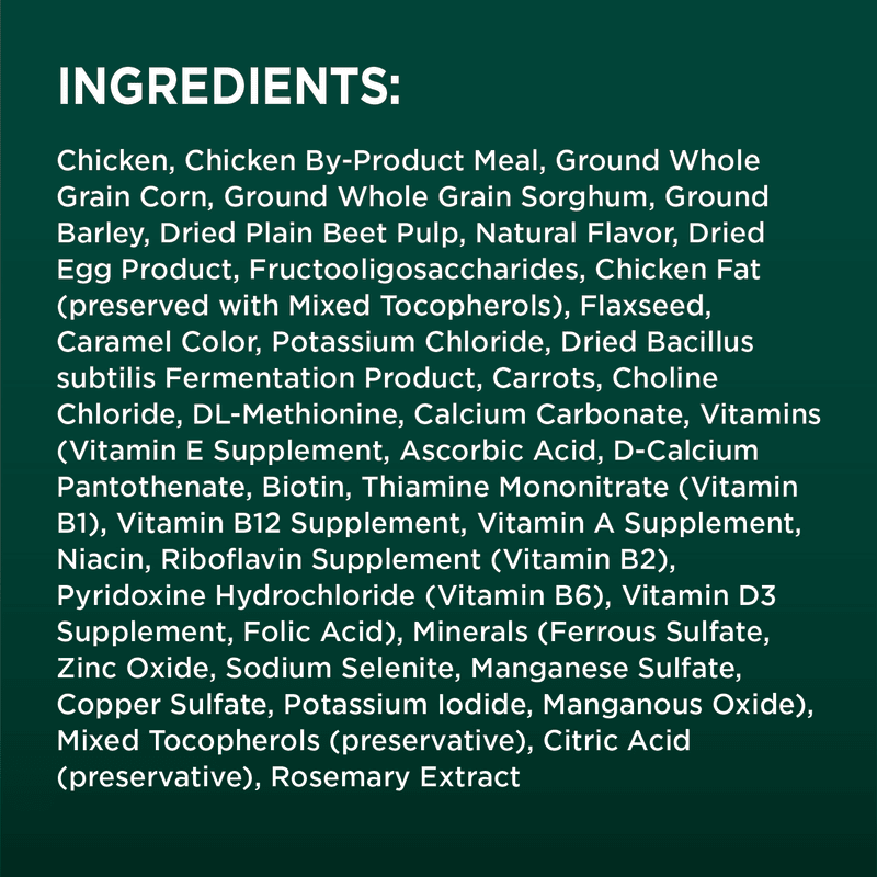 IAMS™ ADVANCED HEALTH™ HEALTHY DIGESTION ingredients image