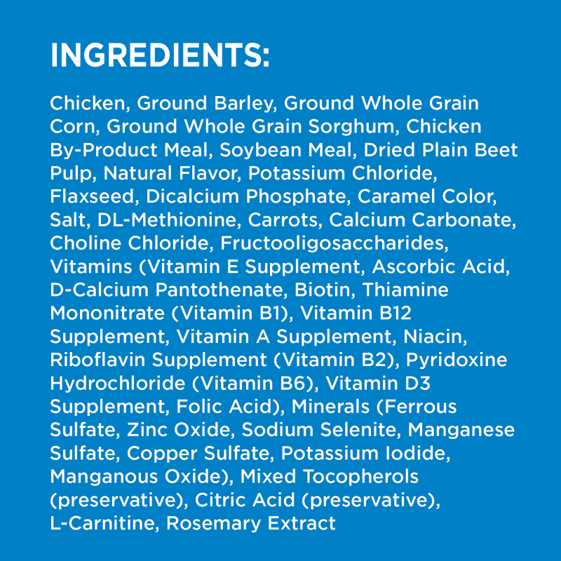 IAMS™ HEALTHY WEIGHT ingredients image