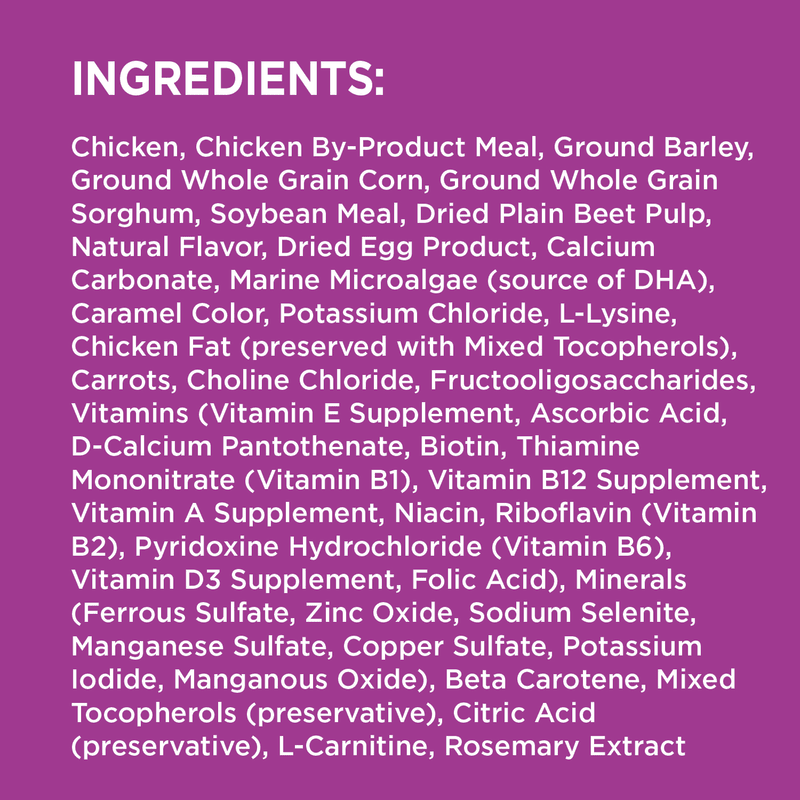IAMS™ HEALTHY AGING ingredients image