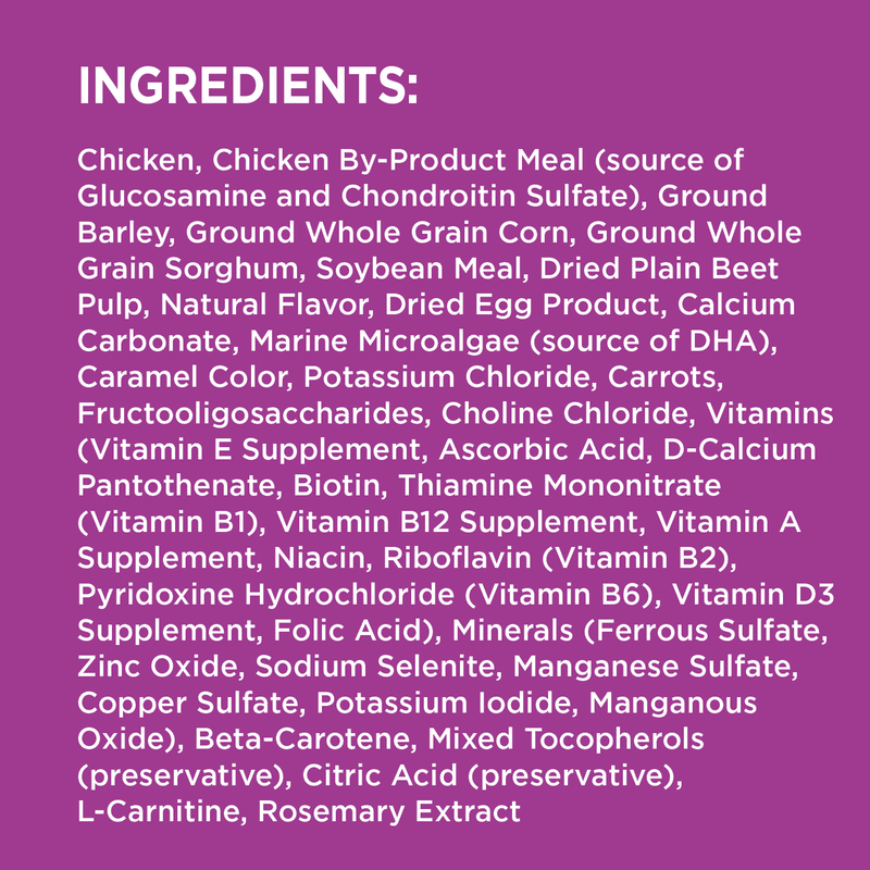 IAMS™ HEALTHY AGING LARGE BREED ingredients image