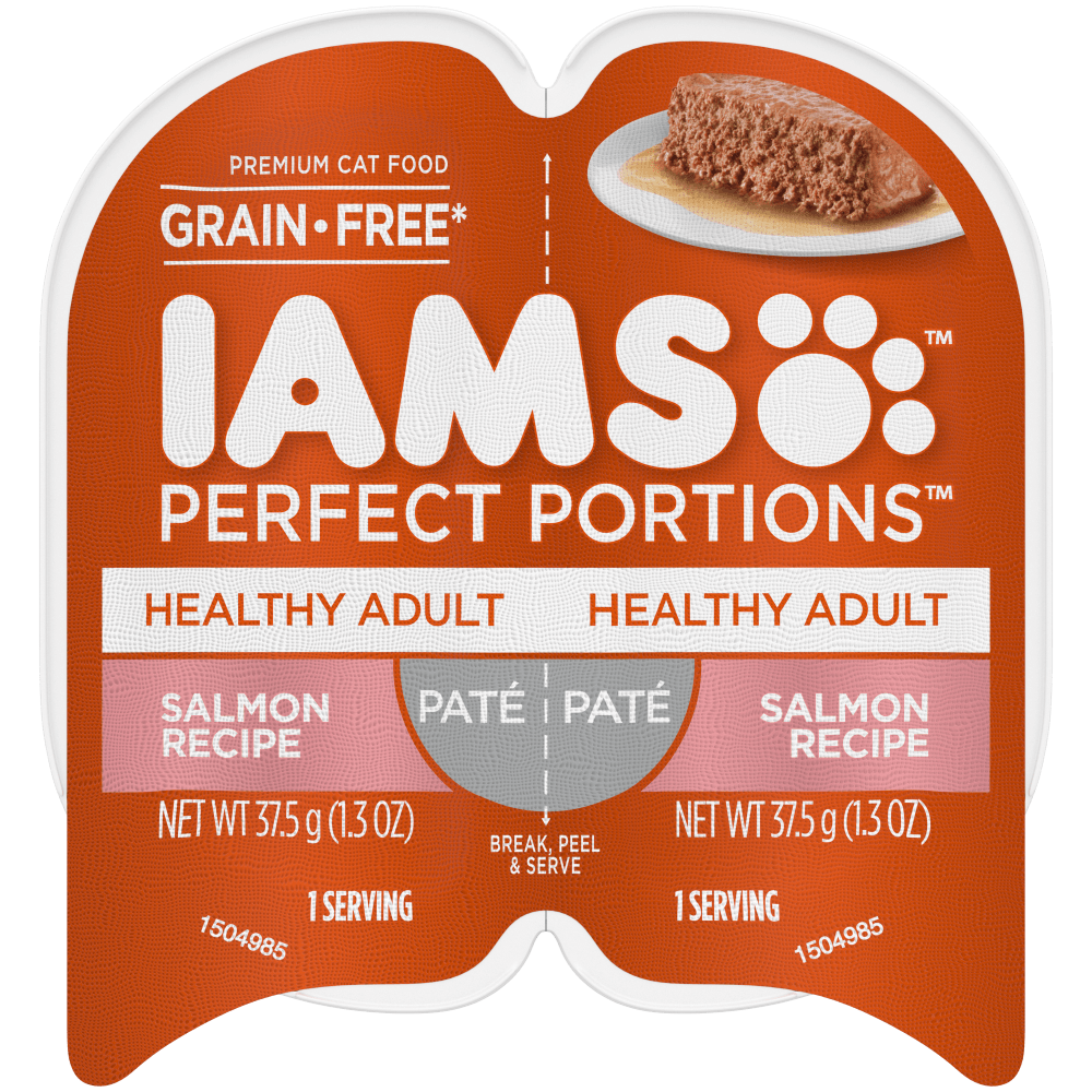 IAMS™ PERFECT PORTIONS™ HEALTHY ADULT PATÉ - SALMON RECIPE