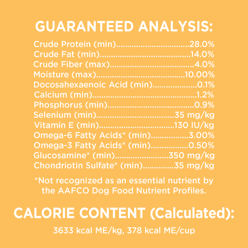 IAMS™ PUPPY LARGE BREED guaranteed analysis image