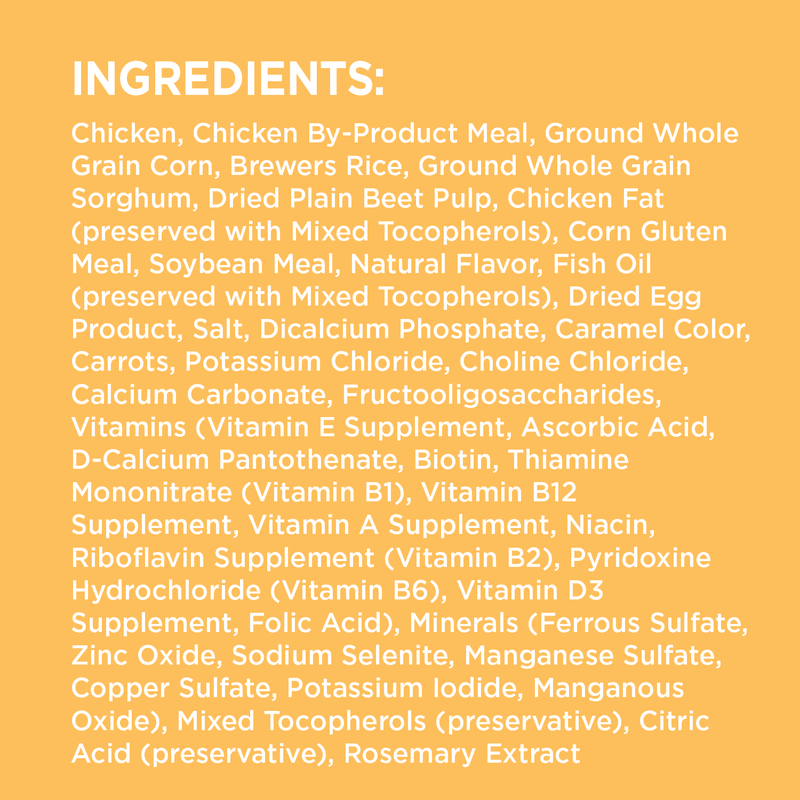 IAMS™ PUPPY SMALL BREED ingredients image