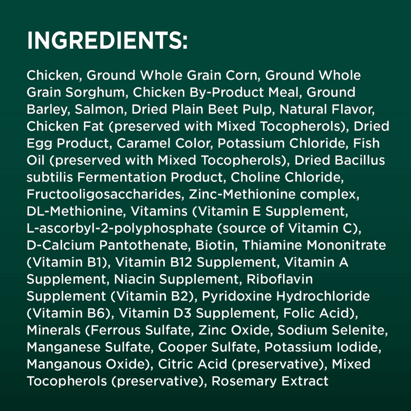 IAMS™ ADVANCED HEALTH™ SKIN & COAT ingredients image