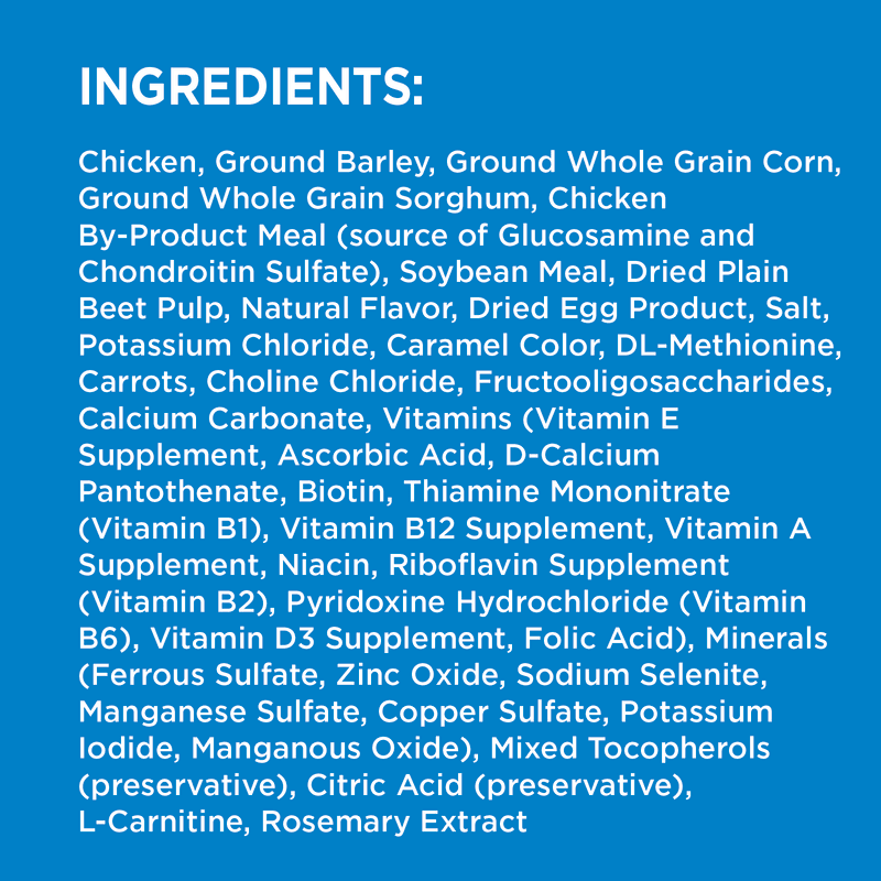 IAMS™ HEALTHY WEIGHT LARGE BREED ingredients image