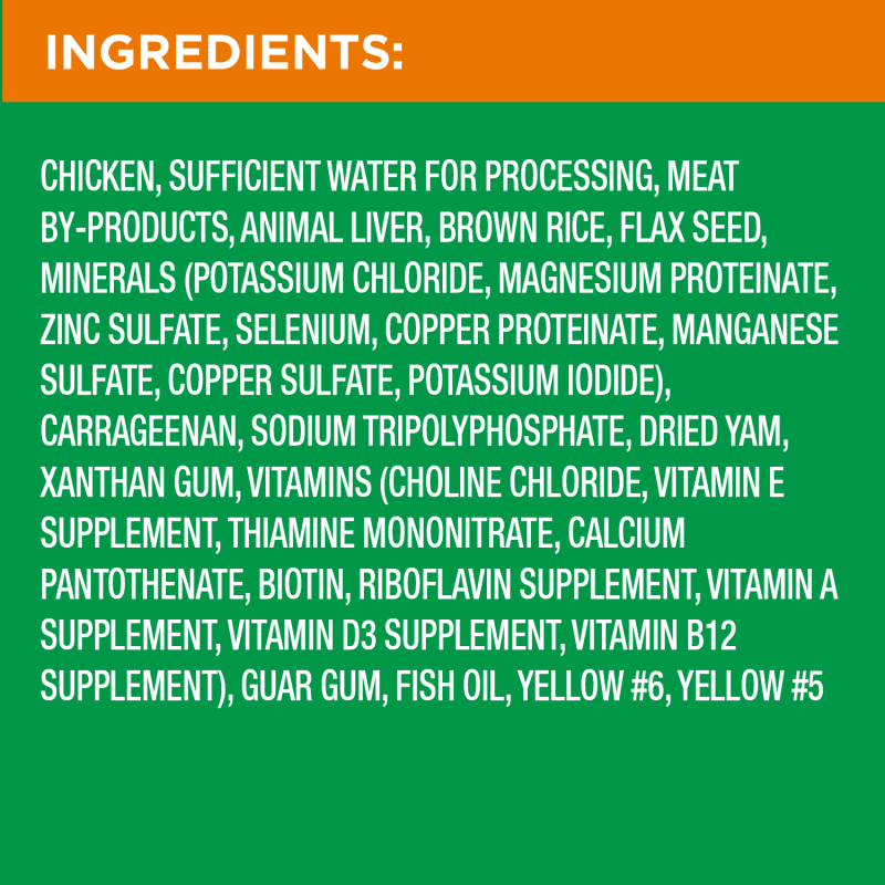 PROACTIVE HEALTH™ WITH CHICKEN AND WHOLE GRAIN RICE CLASSIC GROUND ingredients image