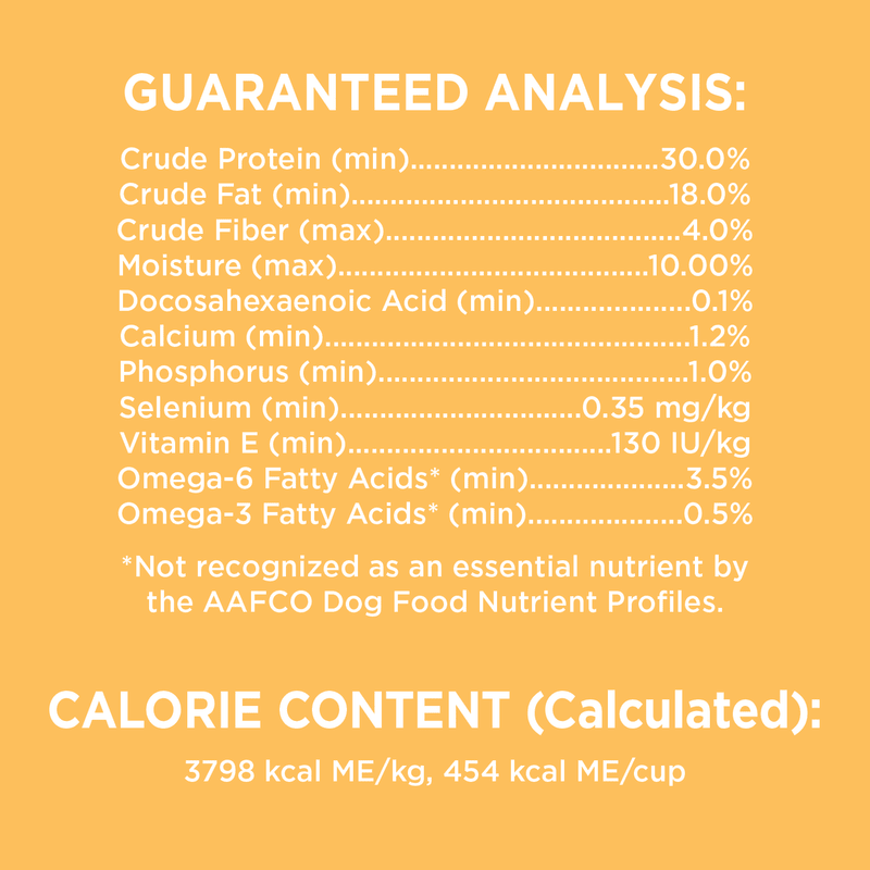IAMS™ PUPPY SMALL BREED guaranteed analysis image